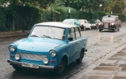 A Trabant 601 snapped in Moscow Road, Notting Hill.