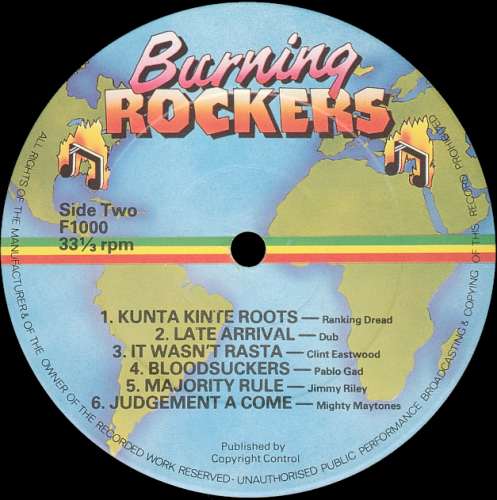 Various Artists - "It's Reggae Time" (Burning Rockers)
